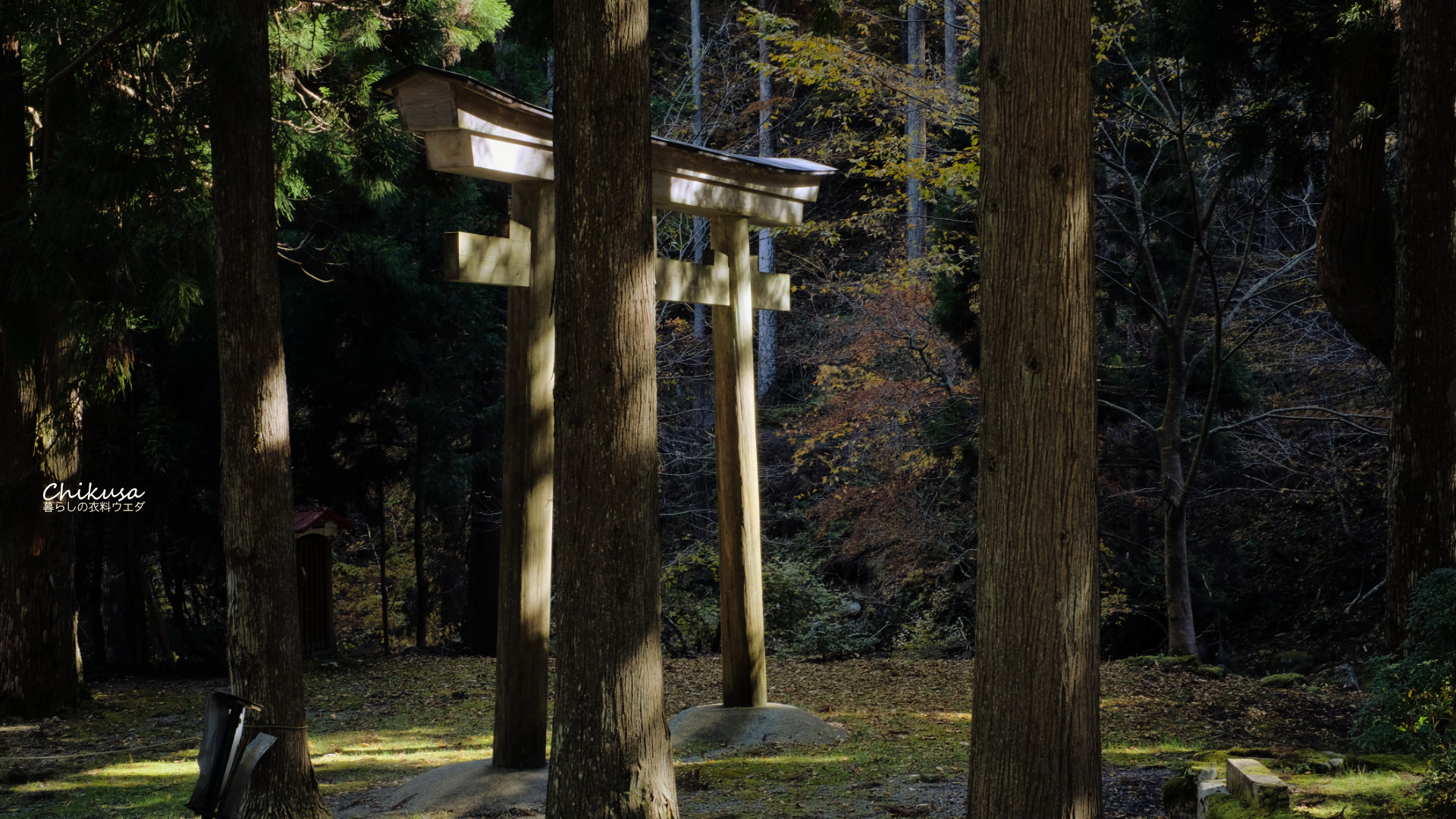 鍋ヶ森神社　千種町の秋